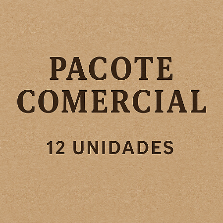 Pacote Comercial  12 Unidades 320gr