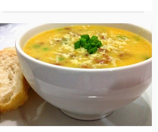 Sopa mandioquinha com espinafre  (330ml)