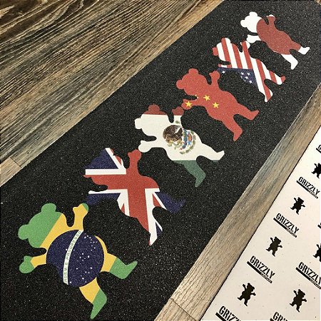 Lixa Grizzly emborrachada Importada Profissional