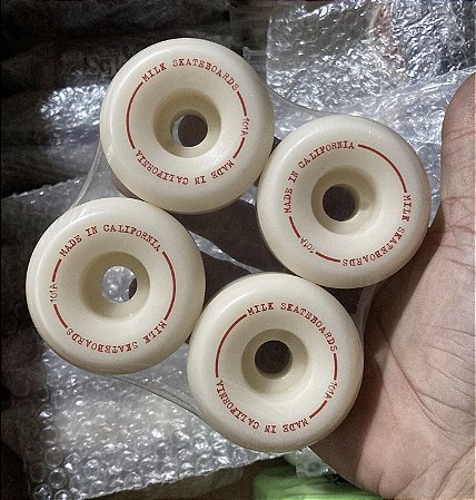 Roda Milk Califórnia 56mm 101a Importada Profissional