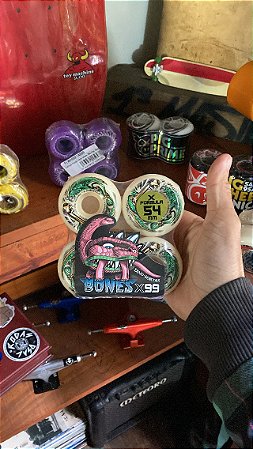 Roda Bones X-Fórmula 54mm 99a Importada Profissional