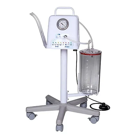 ASPIRADOR CIRÚRGICO 5,0L A-45 PLUS PEDESTAL - OLIDEF