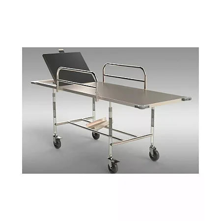 CARRO MACA COM AMORTECEDOR EM AÇO INOX – PE2721 PORTAL HOSPITALAR