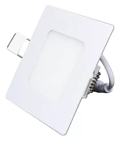 PAINEL DE EMBUTIR QUADRADO 3W