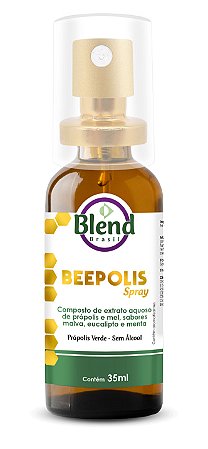 Beepolis Spray Sabor Malva, Eucalipto e Menta 35ml Blend Brasil