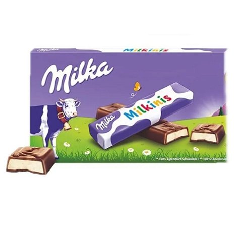 Chocolate Milka Milkinis Barrinhas 87g