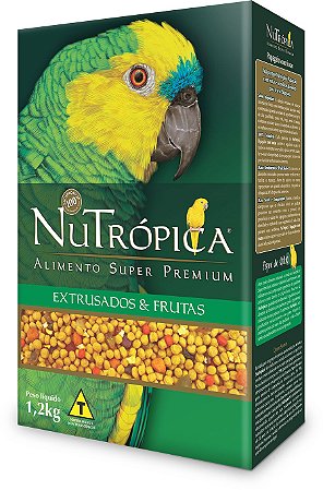 NuTrópica Papagaio com Frutas 1,2 Kg