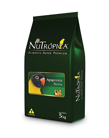 NuTrópica Agapornis com Frutas 5 Kg