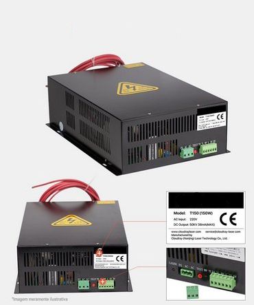 Fonte Black Laser 100W