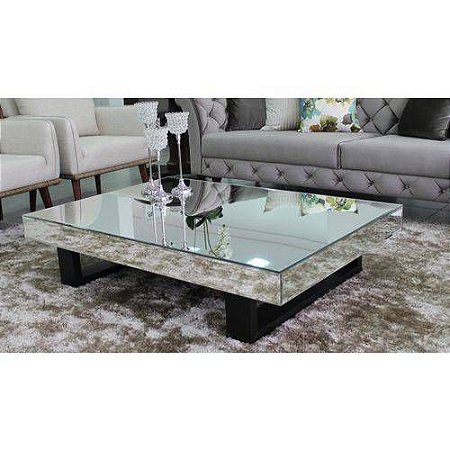 MESA DE CENTRO ESPELHADA VENEZA 