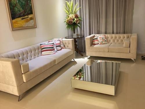 MESA DE CENTRO ESPELHADA - Promoção C/ frete grátis!!