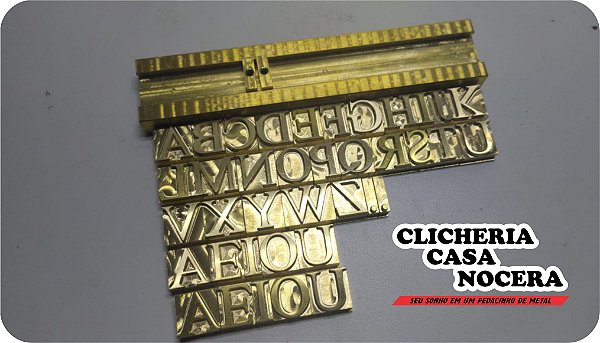 KIT ALFABETO 9.5MM