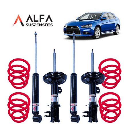 Kit Completo de Suspensão Fixa Esportiva Mitsubishi Lancer (2011/...)