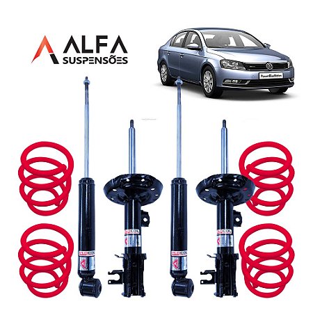 Kit Completo de Suspensão Fixa Esportiva Vw Passat Tfsi/tsi (2006/2016)