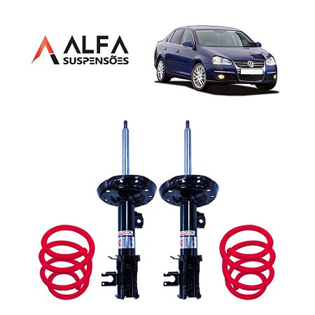 Kit Dianteiro de Suspensão Fixa Esportiva Vw Jetta Mk5 2.5 Sedan (2006/2010)