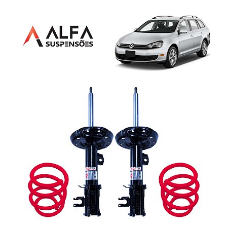 Kit Dianteiro de Suspensão Fixa Esportiva Vw Jetta Mk5 Variant 2.5 (2006/2010)