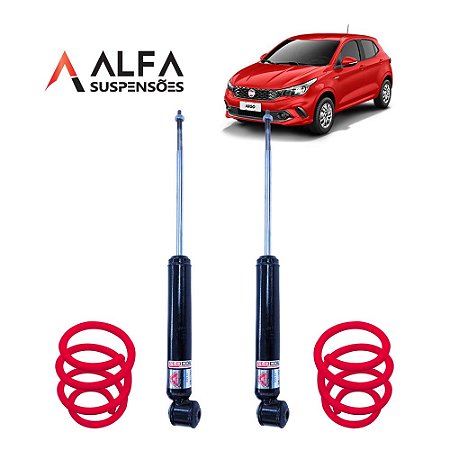 Kit Traseiro de Suspensão Fixa Esportiva Fiat Argo (2017/...)