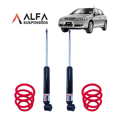 Kit Traseiro de Suspensão Fixa Esportiva Gm Astra (1998/...)