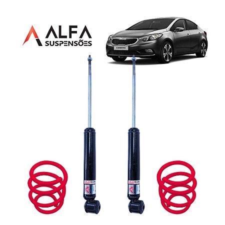 Kit Traseiro de Suspensão Fixa Esportiva Kia Cerato (2010/2013)