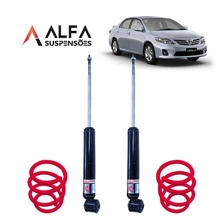 Kit Traseiro de Suspensão Fixa Esportiva Toyota Corolla (2003/2013)