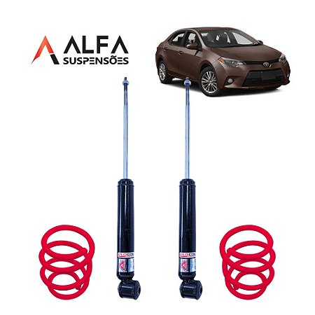 Kit Traseiro de Suspensão Fixa Esportiva Toyota Corolla  (2014/...)