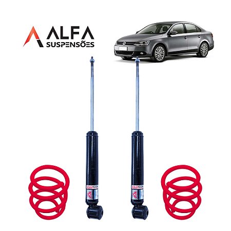 Kit Traseiro de Suspensão Fixa Esportiva Vw Jetta Flex *eixo Rigido* (2011/2013)