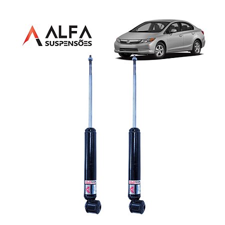 Kit Traseiro de Amortecedores Esportivos Honda Fit (2004/2013)