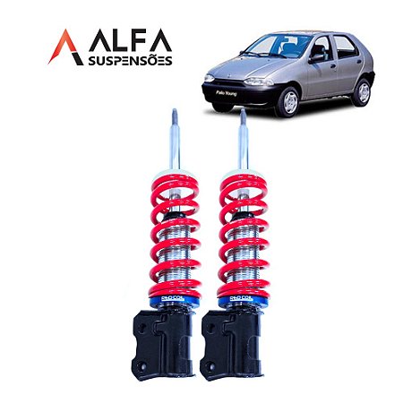 Kit Dianteiro de Suspensão de Rosca Slim Fiat Palio/siena/strada G1 (1996/1999)