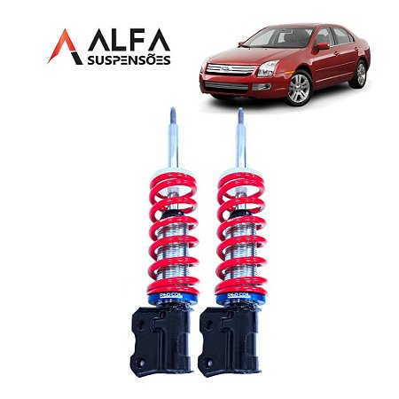 KIT DIANTEIRO DE SUSPENSÃO DE ROSCA SLIM FORD FUSION (2006/2012)