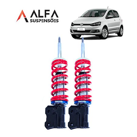 Kit Dianteiro de Suspensão de Rosca Slim Vw Fox/cross Fox (2004/...)