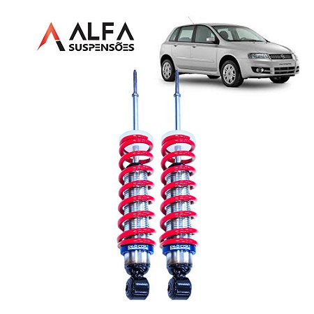 Kit Traseiro de Suspensão de Rosca Slim Fiat Stilo (2003/2010)