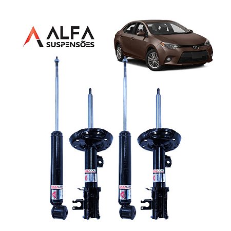 Kit de Amortecedores Esportivos Toyota Corolla  (2014/...)