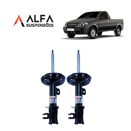 Kit Dianteiro de Amortecedores Padrao Fiat Palio/siena/strada G2/g3/g4 (2000/2015)