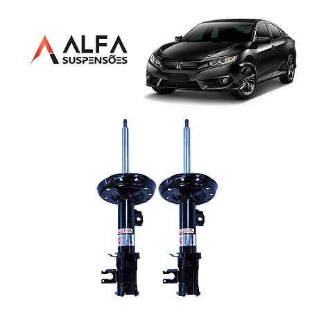 Kit Dianteiro de Amortecedores Padrao Honda Civic G10 (2017/...)