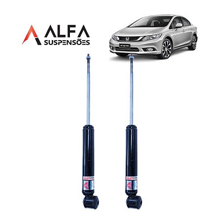 Kit Traseiro de Amortecedores Padrao Honda New Civic (2007/2011)