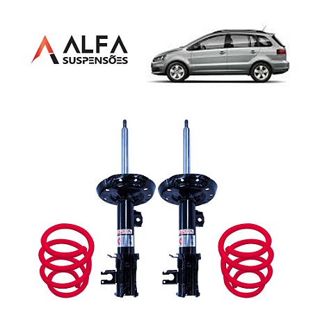 Kit Dianteiro de Suspensão Fixa Esportiva Vw Spacefox (2006/...)