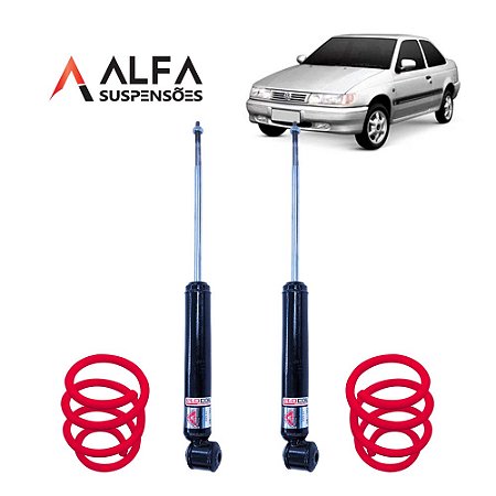 Kit Traseiro de Suspensão Fixa Esportiva Vw Logus (1993/1997)
