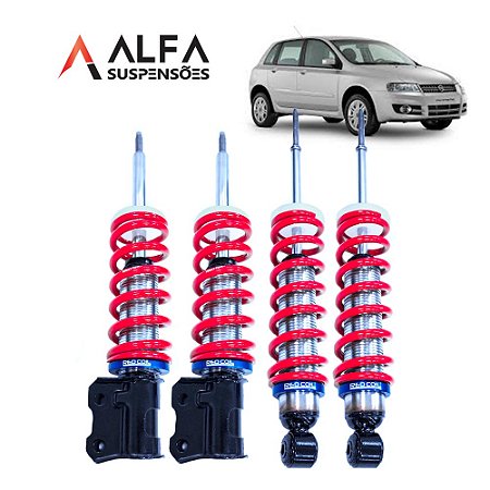 Kit de Suspensão de Rosca Slim Fiat Stilo (2003/2010)