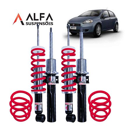 Kit de Suspensão de Rosca Padrão Fiat Punto (2007/2017)