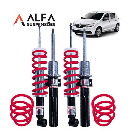 Kit de Suspensão de Rosca Padrão Renault Sandero G2 (2015/...)