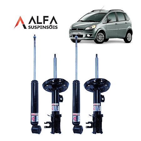 Kit de Amortecedores Esportivos Fiat Idea (2005/2016)