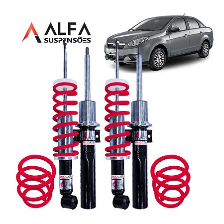 Kit de Suspensão de Rosca Padrão Fiat Grand Siena