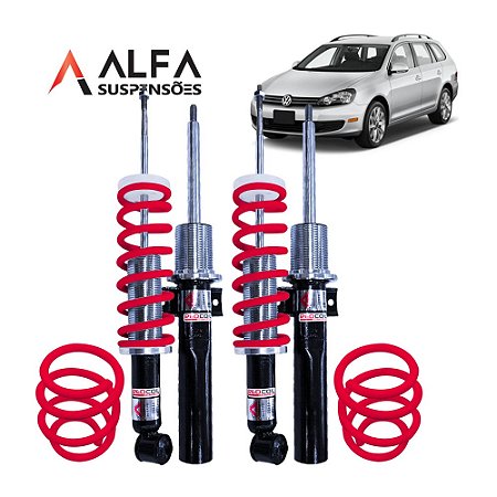 Kit de Suspensão de Rosca Padrão Vw Jetta Mk5 Variant 2.5 (2006/2010)