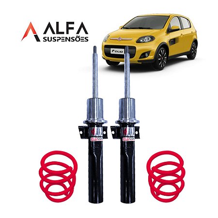 Kit Dianteiro de Suspensão de Rosca Padrão Fiat Palio/siena/strada