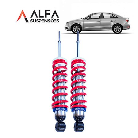 Kit Traseiro de Suspensão de Rosca Slim Audi A3 Sedan (2015/...)