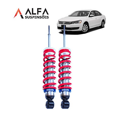 Kit Traseiro de Suspensão de Rosca Slim Vw Passat Tsi/tfsi  (2006/...)