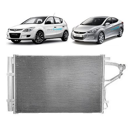 Condensador Hyundai I30 Elantra Creta Ano 2013 Em Diante