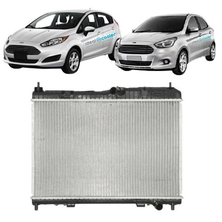 Radiador New Fiesta 1.6, 2.0 Ano 2011 Em Diante