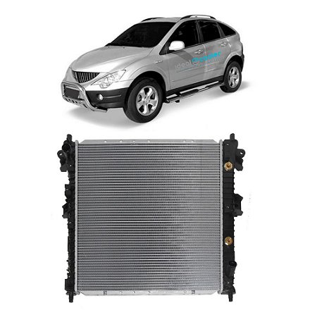 Radiador Ssangyong Actyon / Kyron 2.0 Diesel 2005 Em Diante