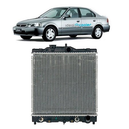 Radiador Honda Civic Automático 1992 até 2000 Com Ar